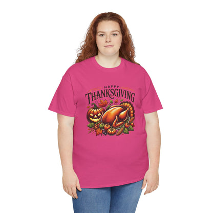 Cozy Harvest Tee - Autumn Blessings Thanksgiving Gift