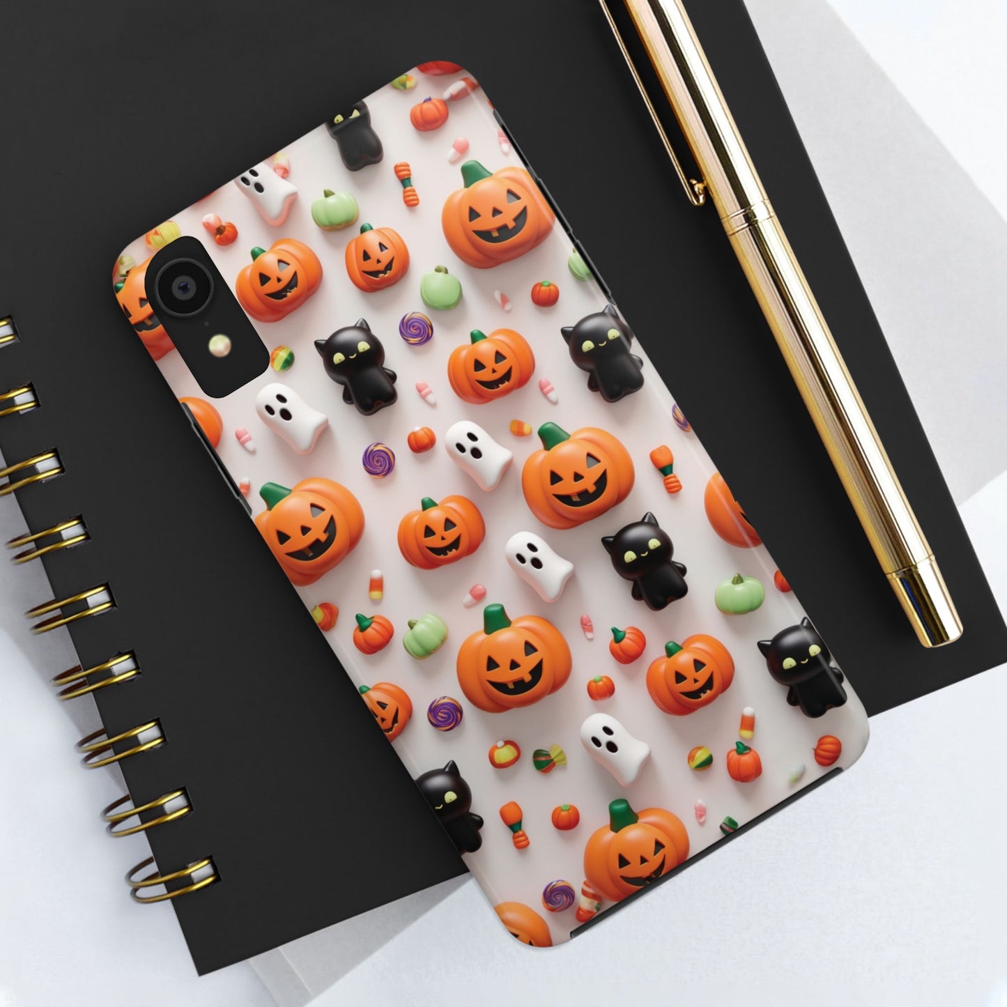 3D Ghost Pattern Phone Cases: iPhone, Samsung Cases