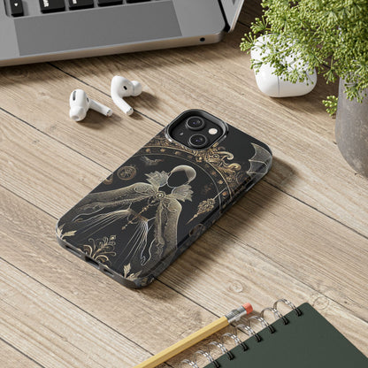 Phone Cases - Halloween Black Beauty Golden Design Luxury Trendy Gift