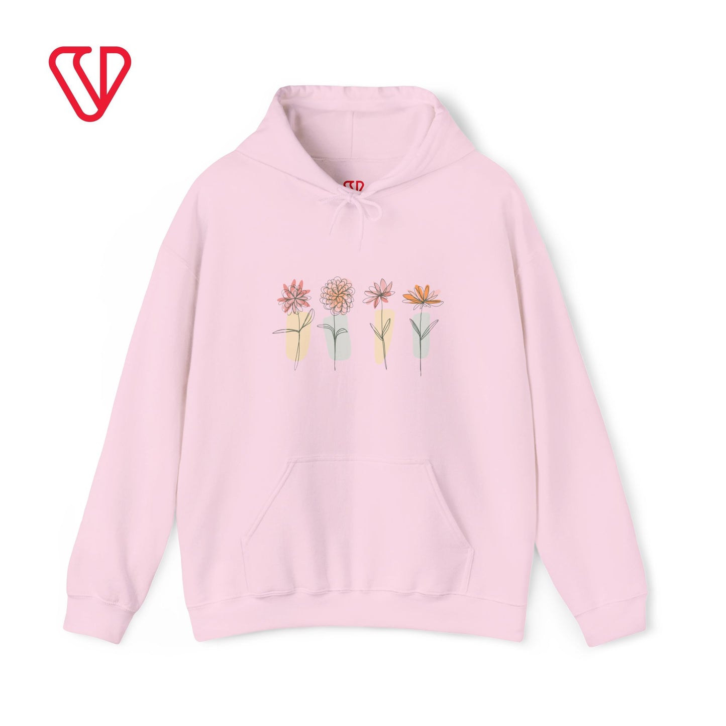 Floral Hooded Sweatshirt - Winter Collection Gift