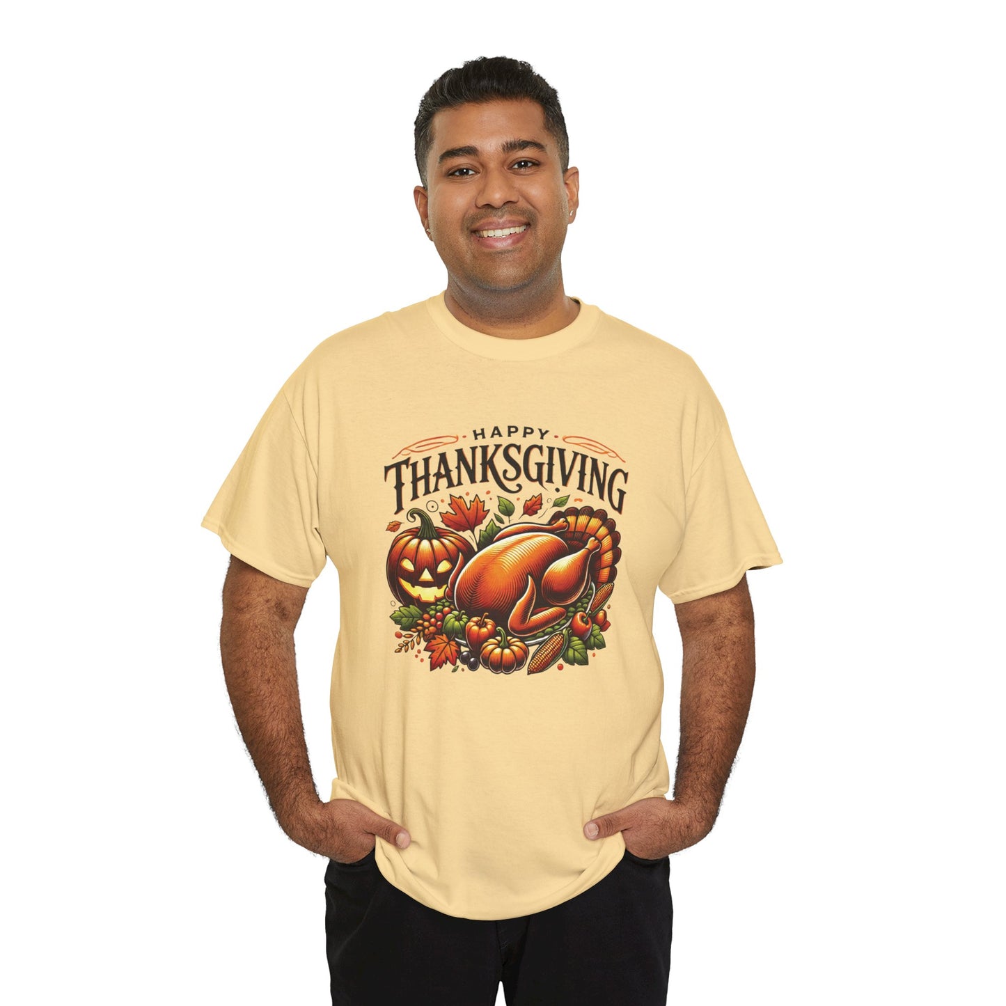 Cozy Harvest Tee - Autumn Blessings Thanksgiving Gift