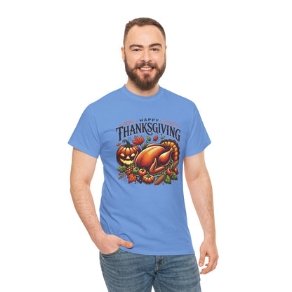 Cozy Harvest Tee - Autumn Blessings Thanksgiving Gift