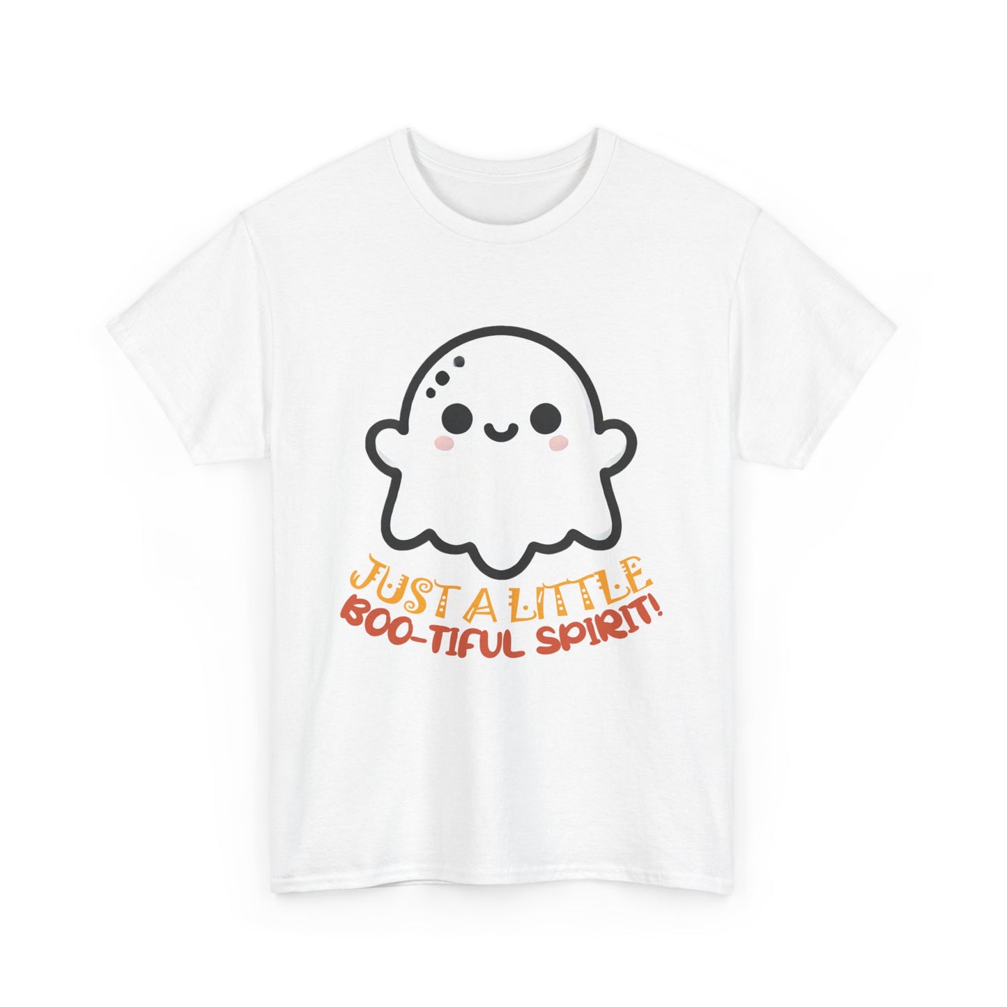 "Just a little boo-tiful spirit!" Unisex Heavy Cotton Tee