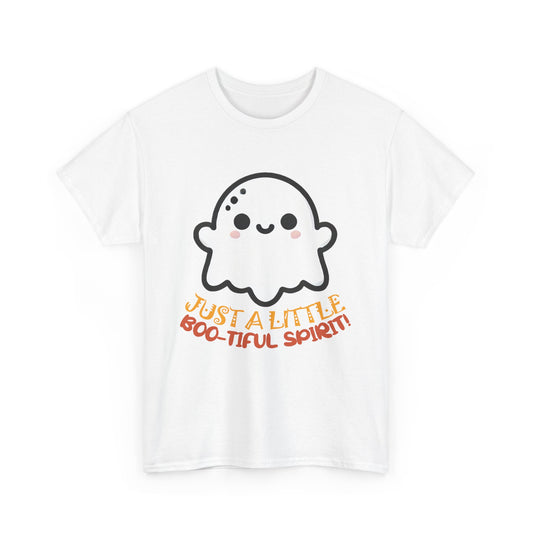 "Just a little boo-tiful spirit!" Unisex Heavy Cotton Tee