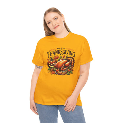 Cozy Harvest Tee - Autumn Blessings Thanksgiving Gift