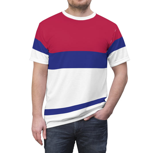 Classic Comfort: The Vexaloria Tri-Color T-Shirt Vr.02