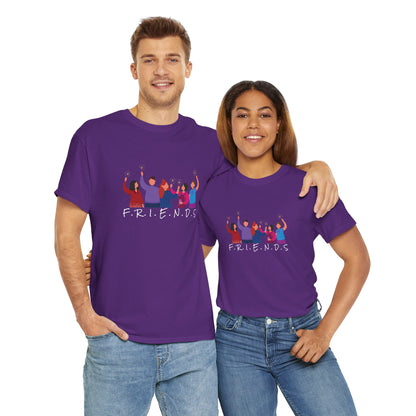 Party Celebration Unisex Tee - Winter Heavy Cotton T shirt