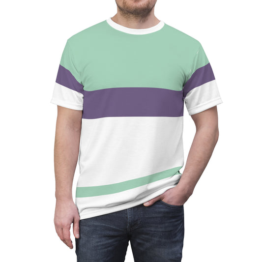 Classic Comfort: The Vexaloria Tri-Color T-Shirt Vr.05