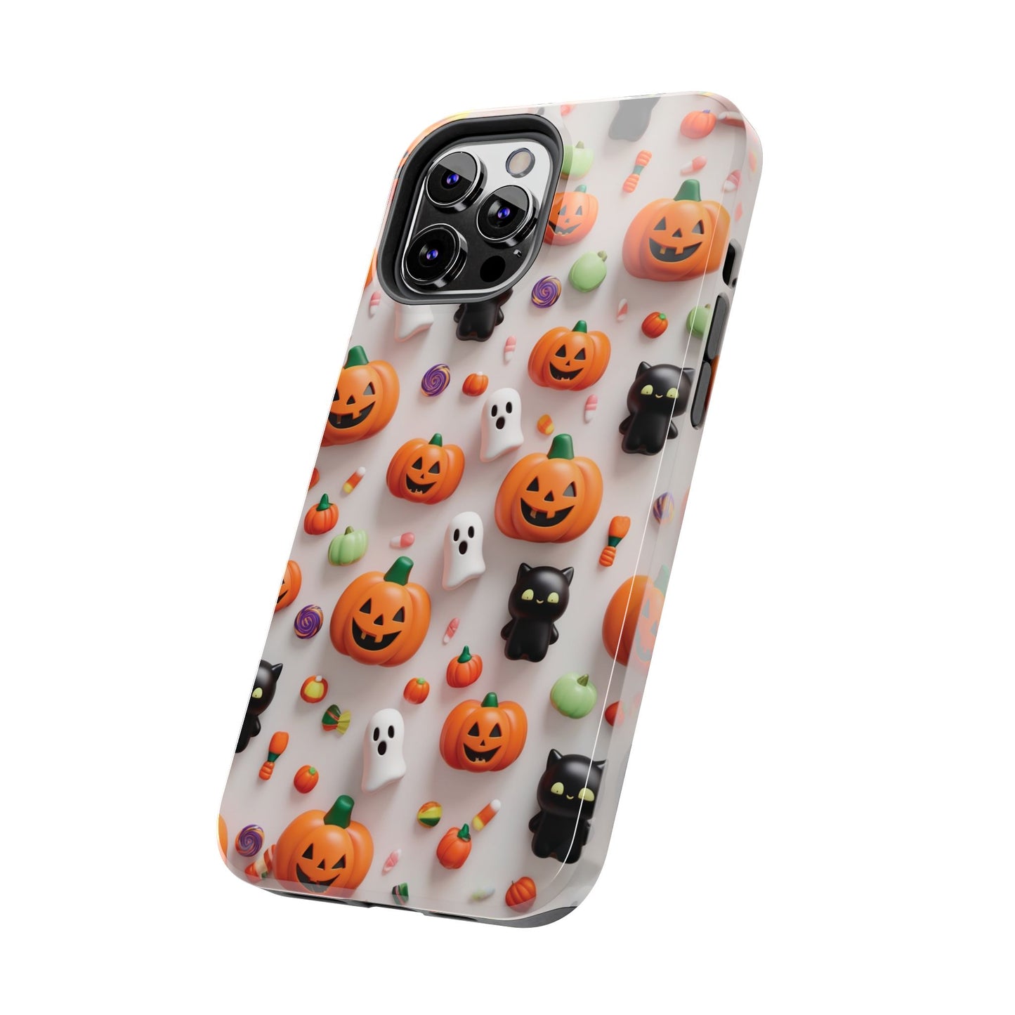 3D Ghost Pattern Phone Cases: iPhone, Samsung Cases