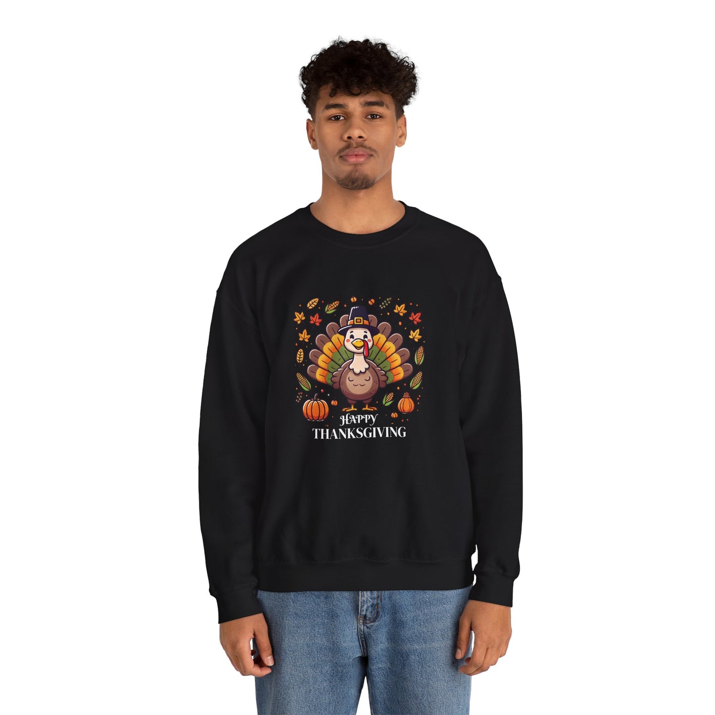 Thanksgiving Heavy Blend Crewneck Sweatshirt : Best for gift, present.