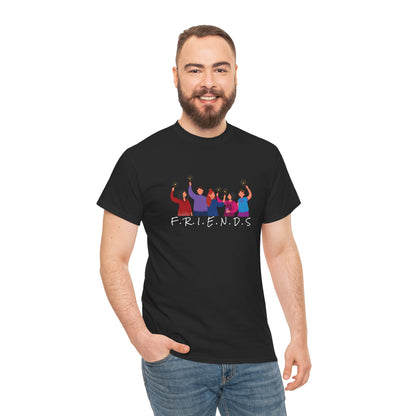 Party Celebration Unisex Tee - Winter Heavy Cotton T shirt