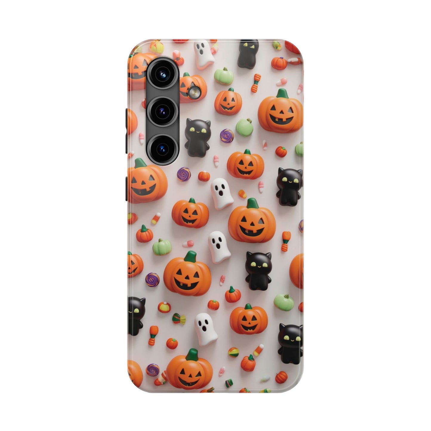 3D Ghost Pattern Phone Cases: iPhone, Samsung Cases