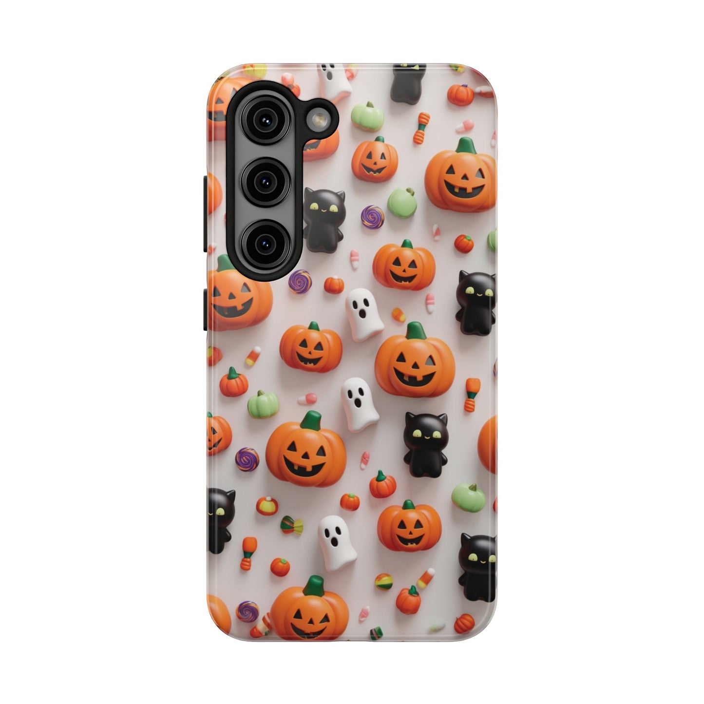 3D Ghost Pattern Phone Cases: iPhone, Samsung Cases