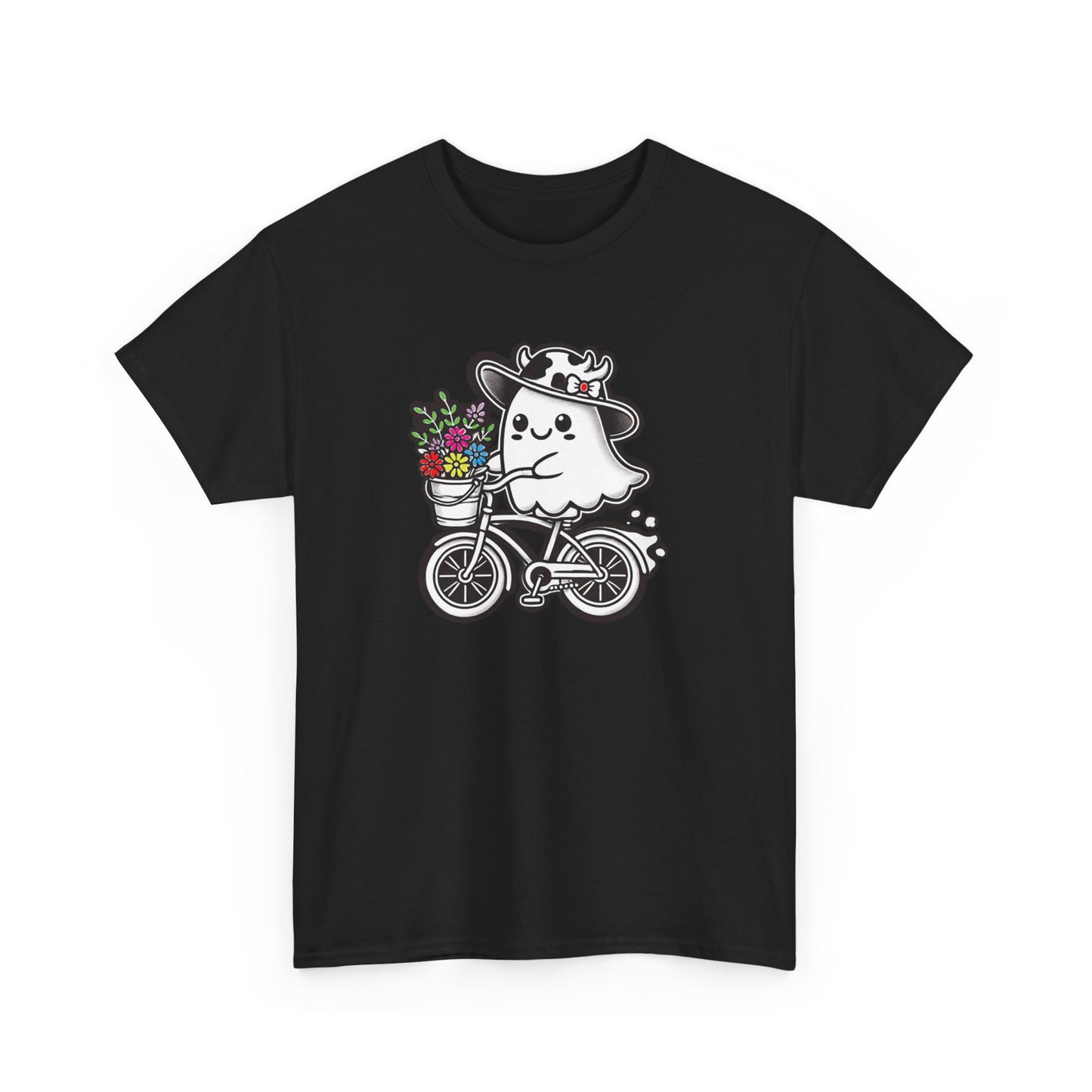 Ghostin' Around in Style Unisex Heavy Cotton Tee