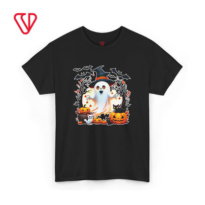 Halloween Ghost Cat Tee