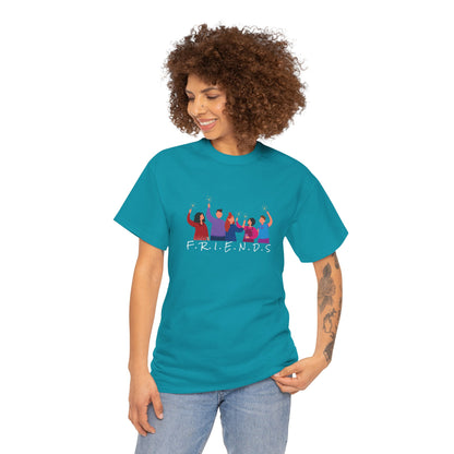 Party Celebration Unisex Tee - Winter Heavy Cotton T shirt