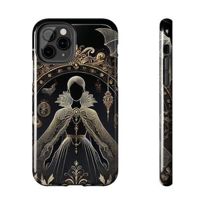 Phone Cases - Halloween Black Beauty Golden Design Luxury Trendy Gift