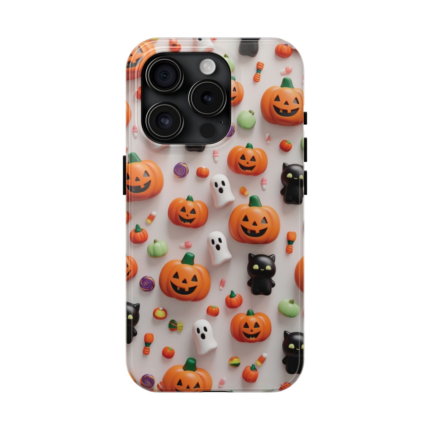 3D Ghost Pattern Phone Cases: iPhone, Samsung Cases