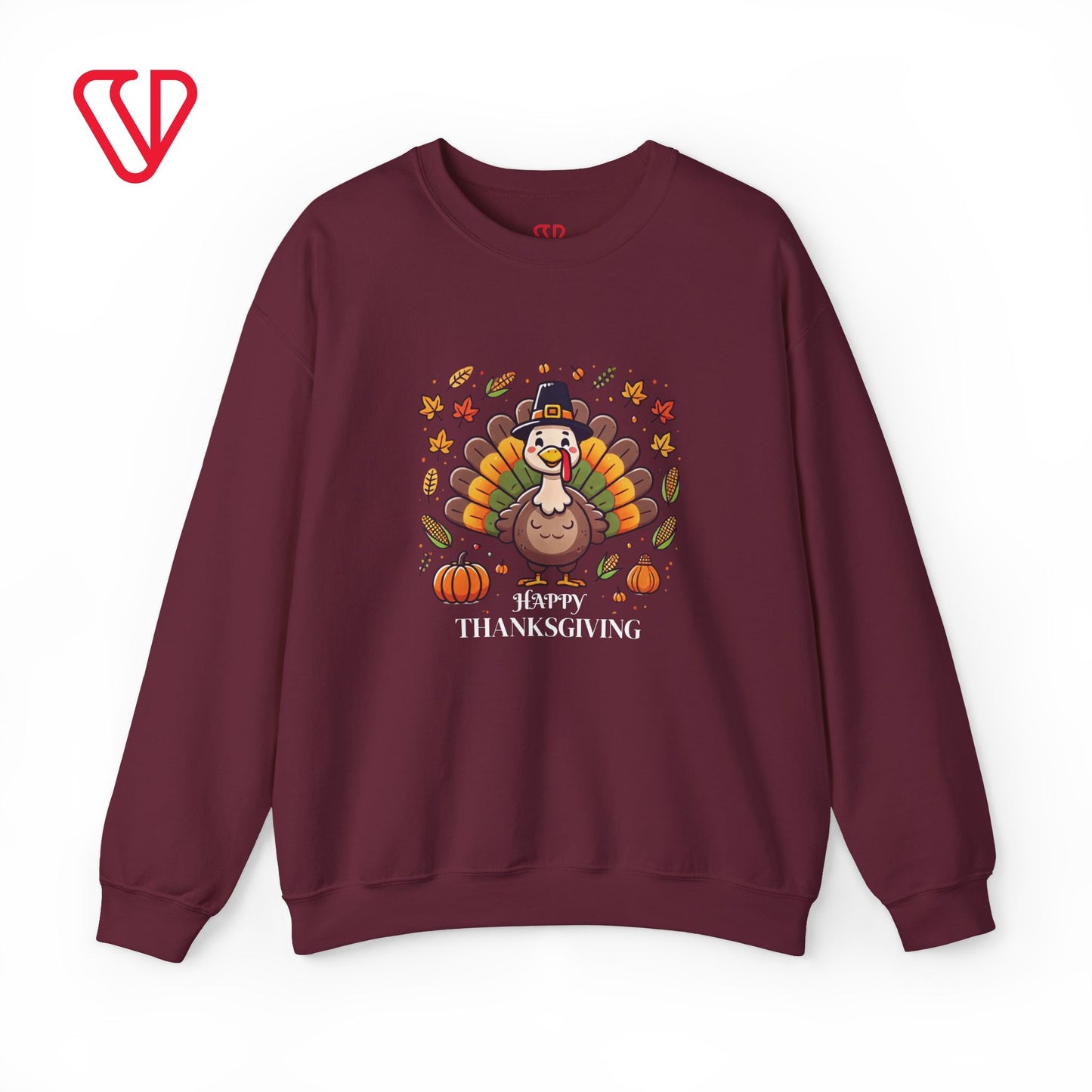 Thanksgiving Heavy Blend Crewneck Sweatshirt : Best for gift, present.