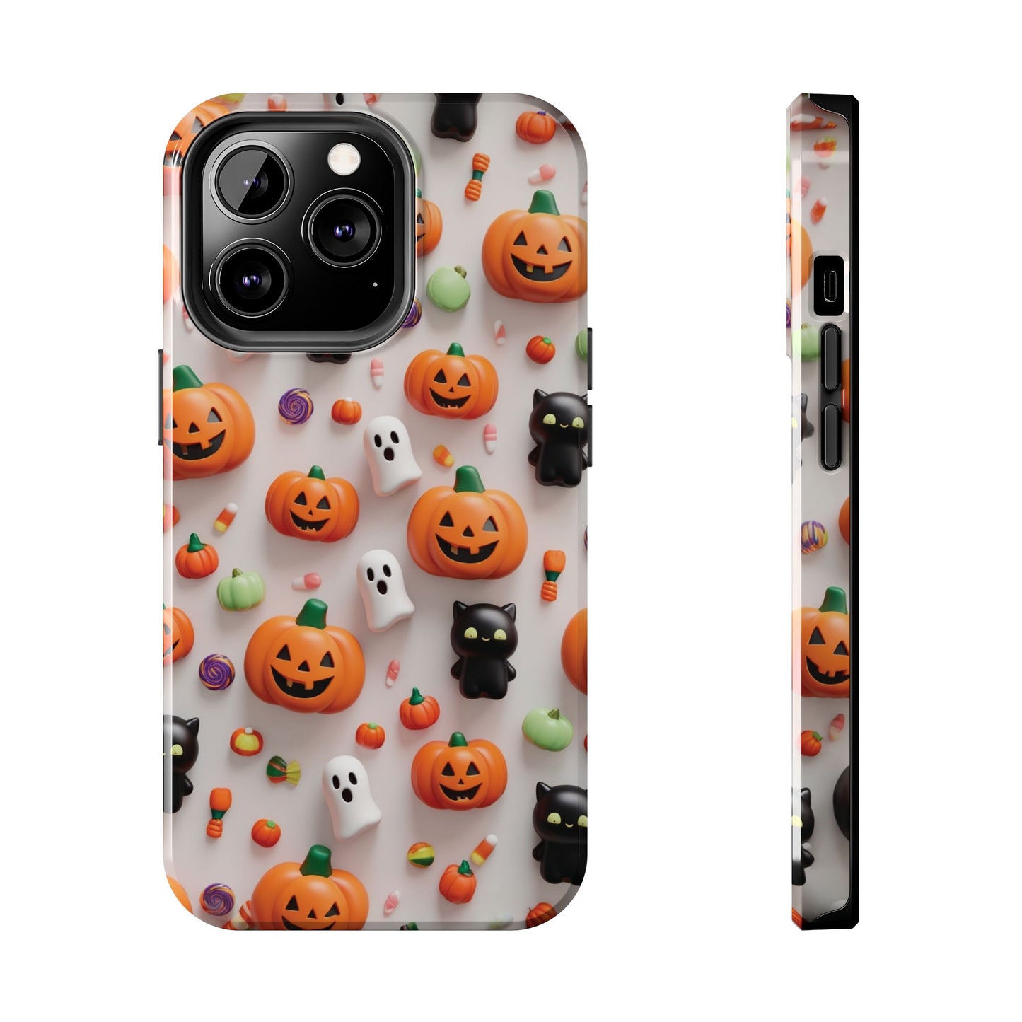 3D Ghost Pattern Phone Cases: iPhone, Samsung Cases