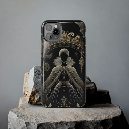 Phone Cases - Halloween Black Beauty Golden Design Luxury Trendy Gift