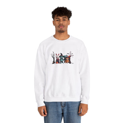 Halloween Crewneck Sweatshirt - Best Holiday Gift for Winter Season