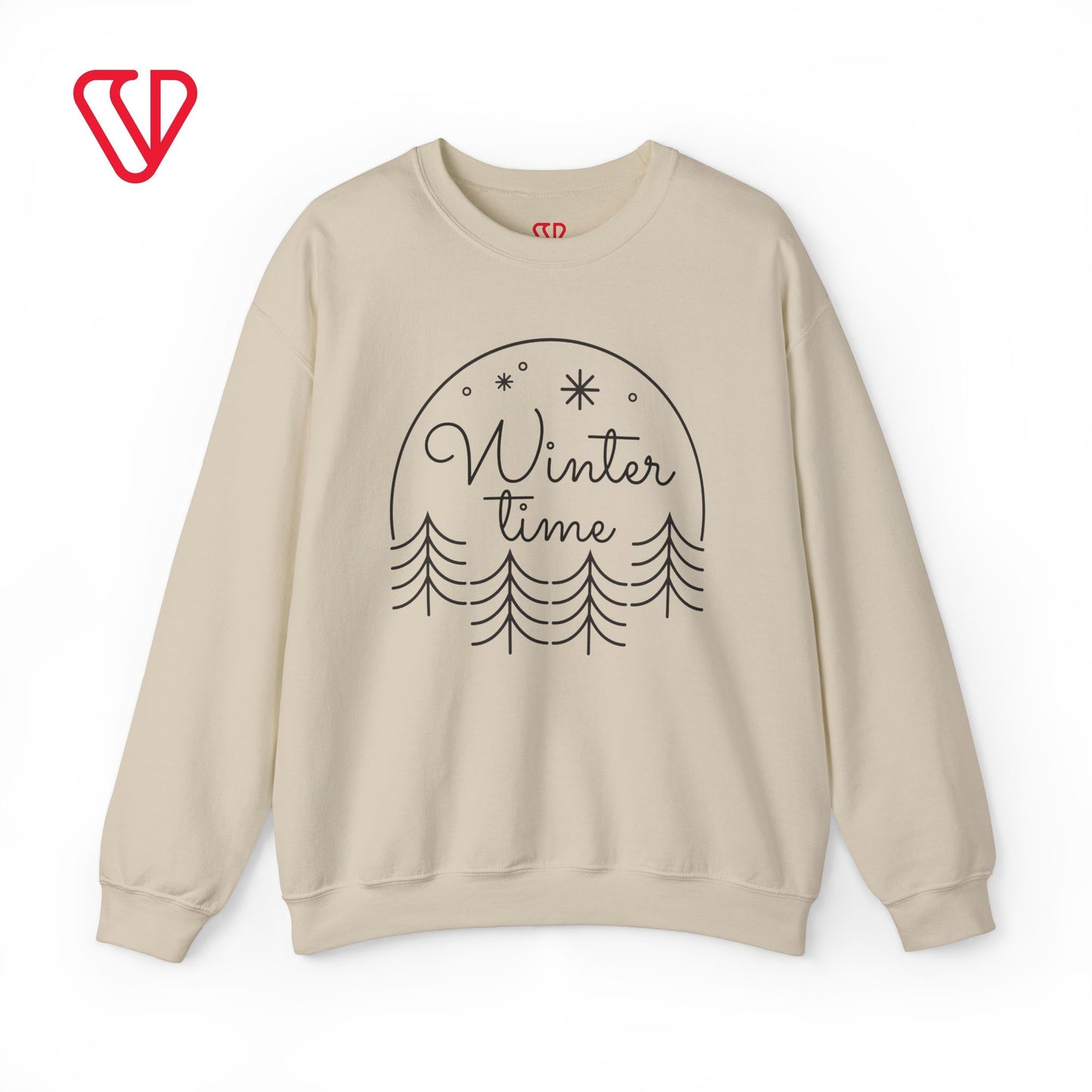 Winter Cozy Crewneck Sweatshirt - Comfy Fall Fashion Outfits 2024