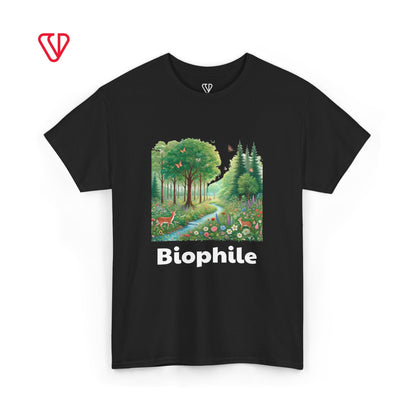 Nature Lover Unisex Tee - Biophile Earthy Tones Wildlife Graphic Shirt