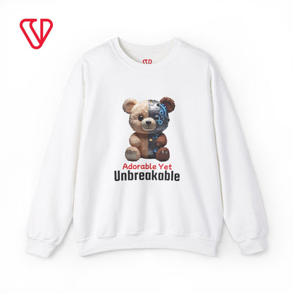 "Adorable yet Unbreakable" Crewneck Sweatshirt