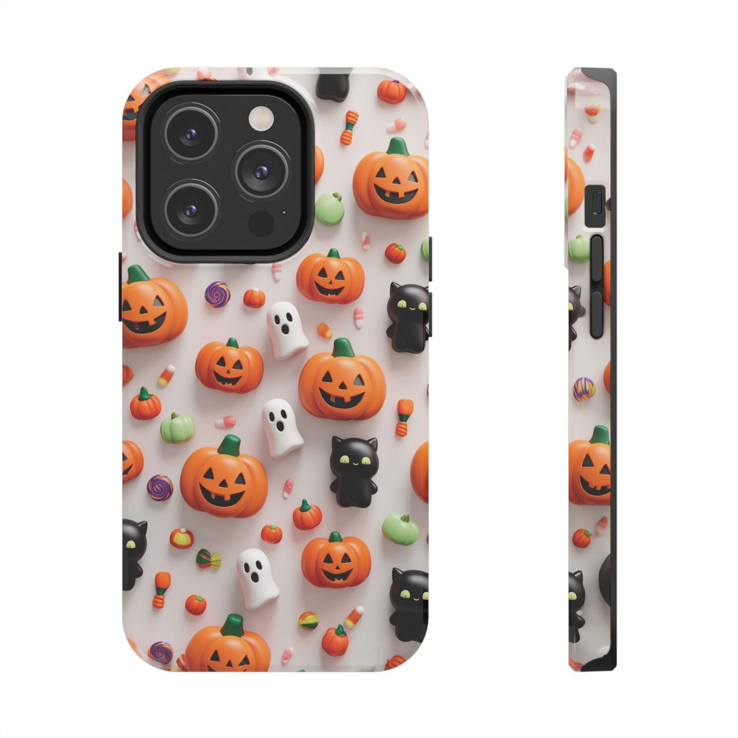 3D Ghost Pattern Phone Cases: iPhone, Samsung Cases