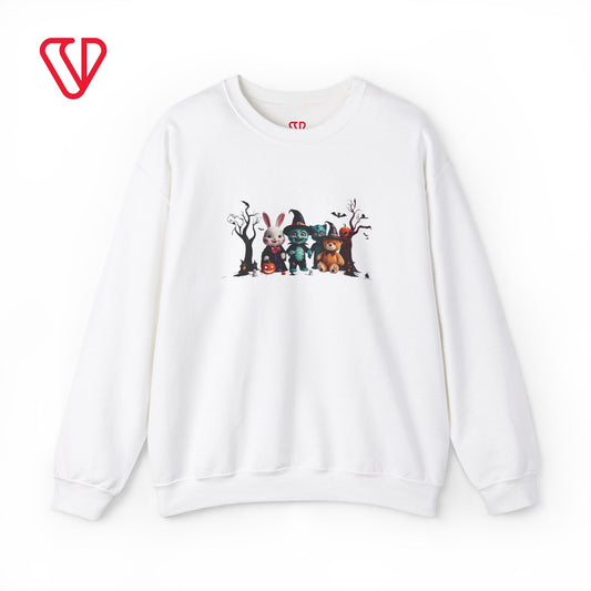 Halloween Crewneck Sweatshirt - Best Holiday Gift for Winter Season