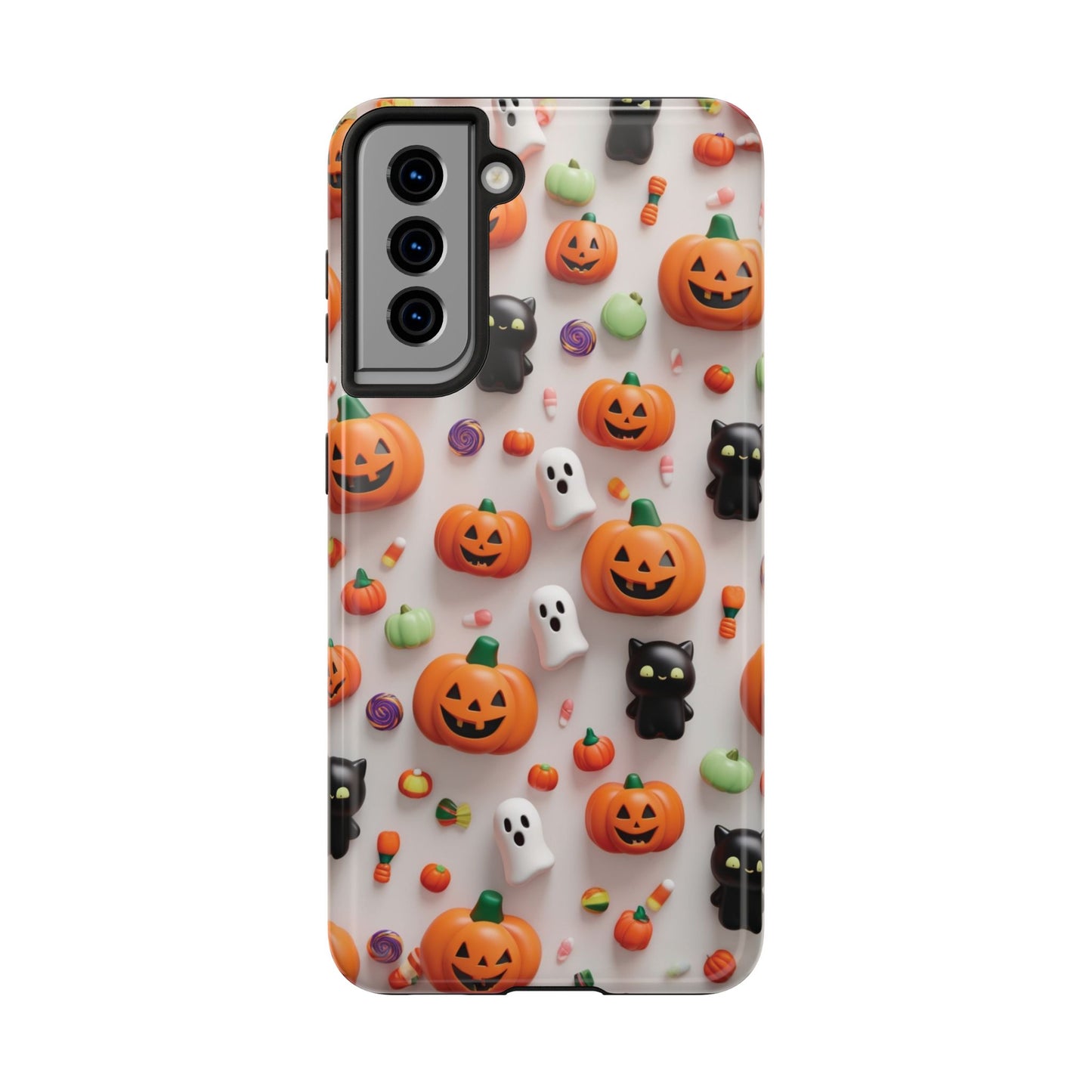 3D Ghost Pattern Phone Cases: iPhone, Samsung Cases