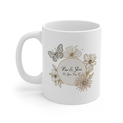 Rise & Shine Line Art Mug DS1.2- 11oz