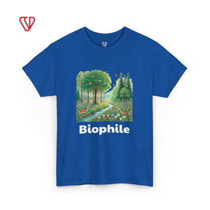 Nature Lover Unisex Tee - Biophile Earthy Tones Wildlife Graphic Shirt