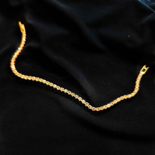 Luxury Stones Design Gold Bracelet for pretty girls and women
