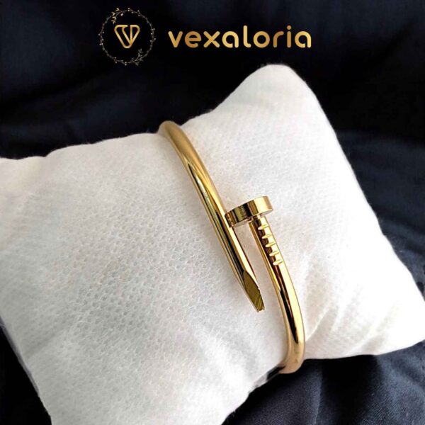 Gold Nail Bracelet / Cuff