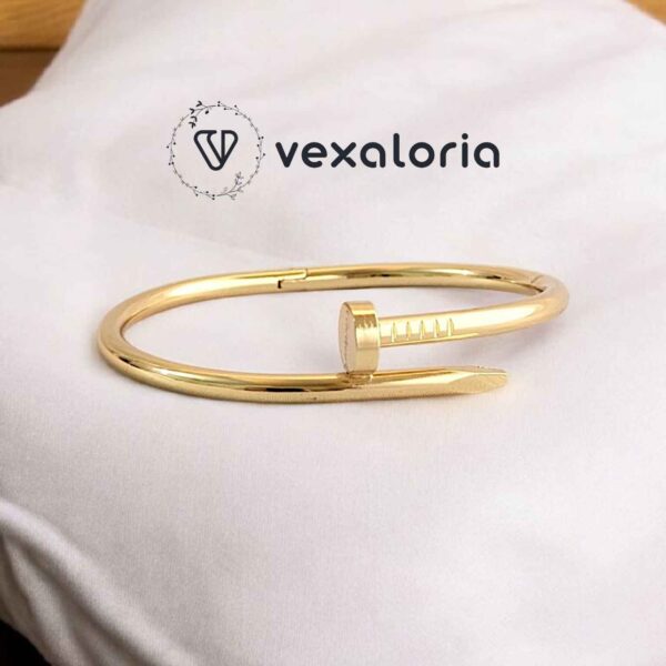 Gold Nail Bracelet / Cuff