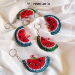 β Vexaloria Handmade Crochet Resistance Keychain β€οΈππ€π€