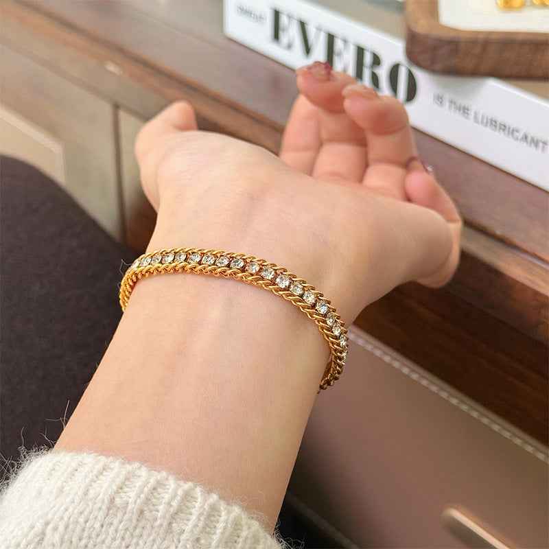 O1CN01DFBfag28x8ln8HyEZ__2212252517998-0-cib Twisted Tennis Bracelet