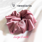 Rosy Ruffle Scrunchies