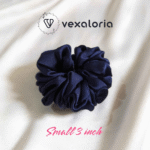 Indigo Hug Dark Blue Scrunchies