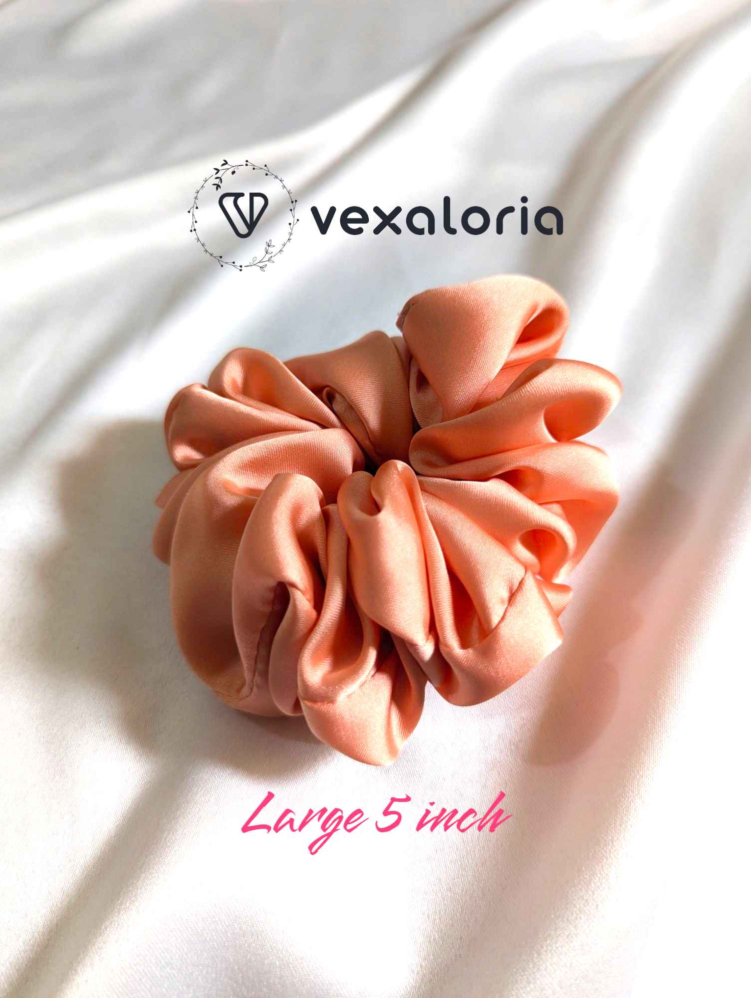 Apricot Pop Peachy Scrunchies