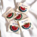 β Vexaloria Handmade Crochet Resistance Keychain β€οΈππ€π€