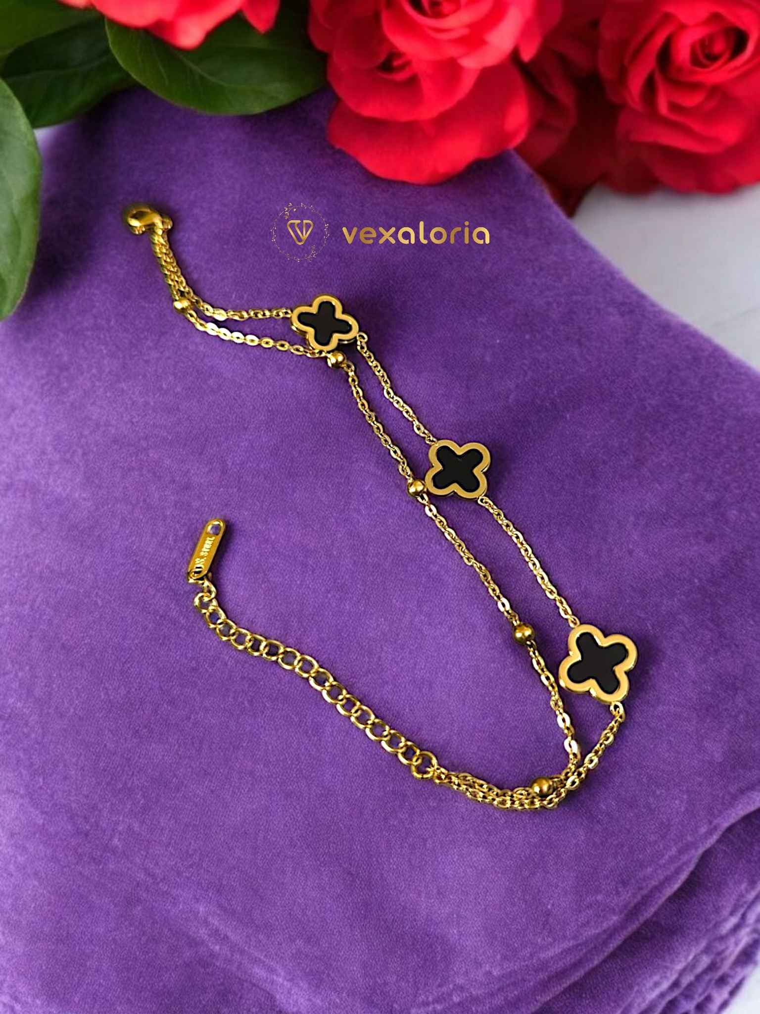 VXL_20250407_054910636-Photoroom 18k Gold Stainless Steel Four-leaf Clover Double Layer