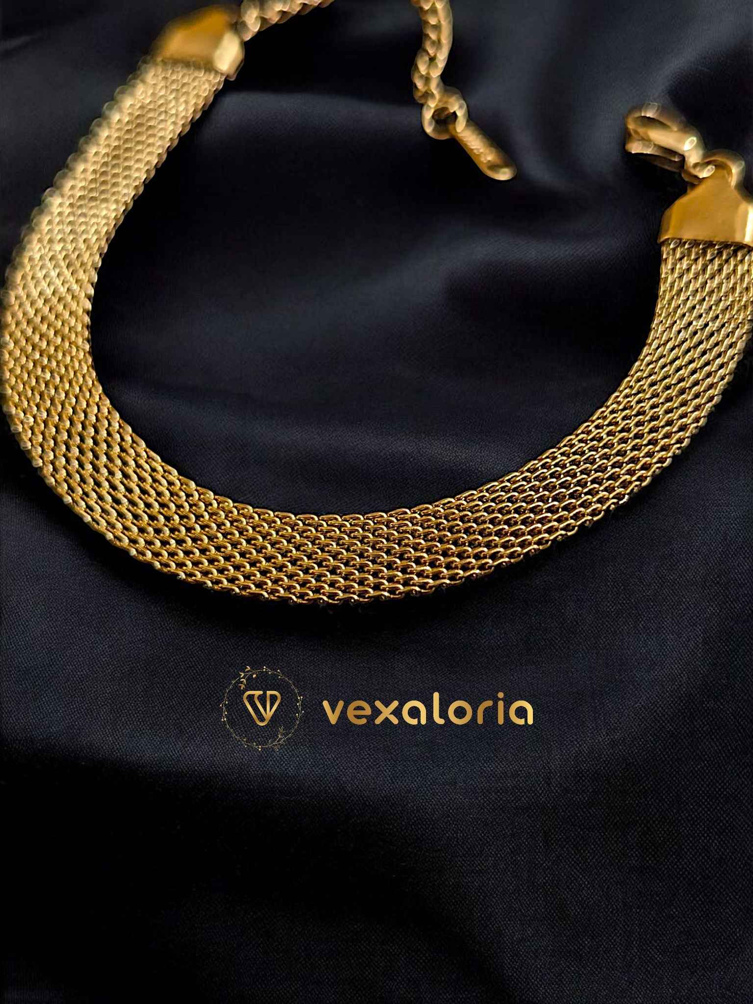 VXL_20250407_065232106-Photoroom Stainless Steel Bracelet for Women Men Mesh Link Bracelet Hand Chain Jewelry