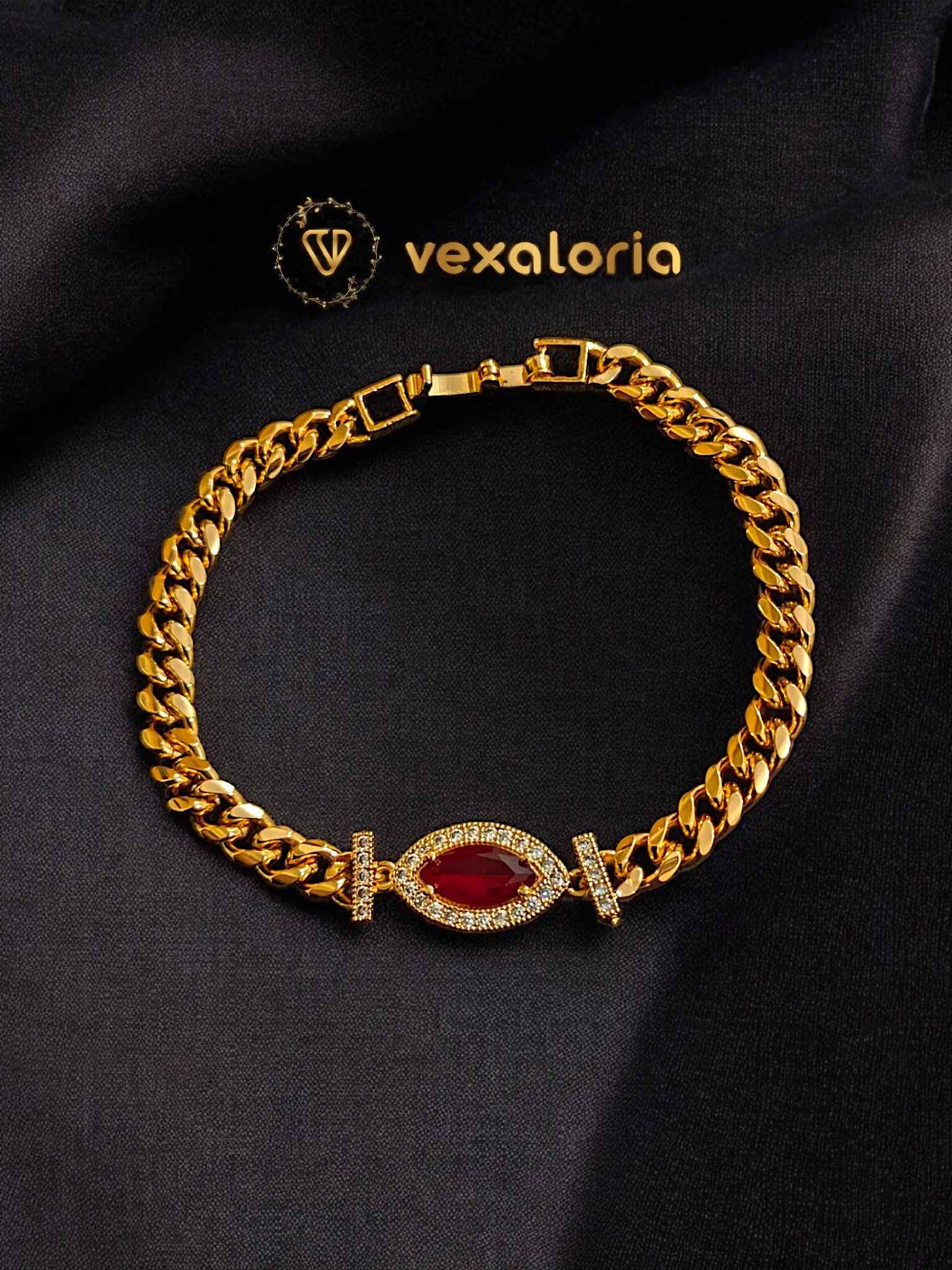 VXL_20250407_073615711-Photoroom Beautiful Gold Plated Zircon Bracelet high quality Luxury item for girls / women