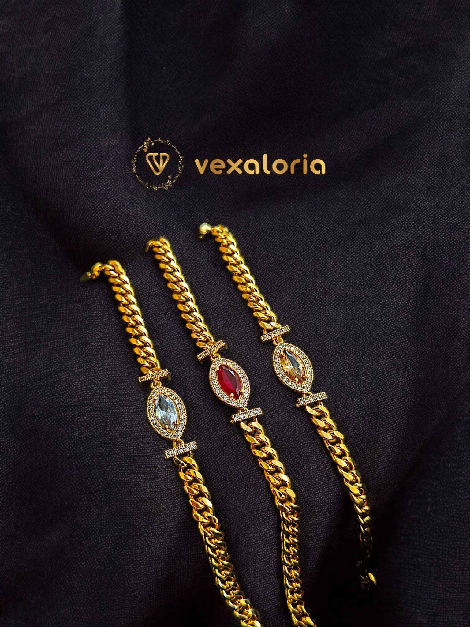 VXL_20250407_073726425-Photoroom Beautiful Gold Plated Zircon Bracelet high quality Luxury item for girls / women